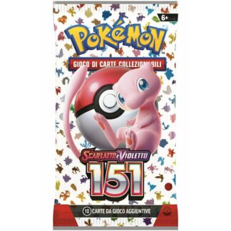Pokémon Bustina Scarlatto e Violetto MEW 151 - ITA