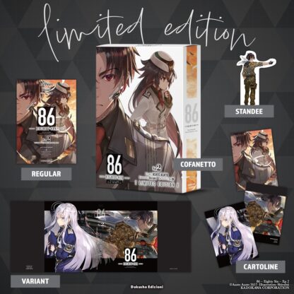 86 - Eighty-Six Volume 2- Light Novel Limited Edition con Box - immagine 2